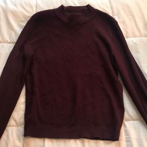 Burgundy sweater